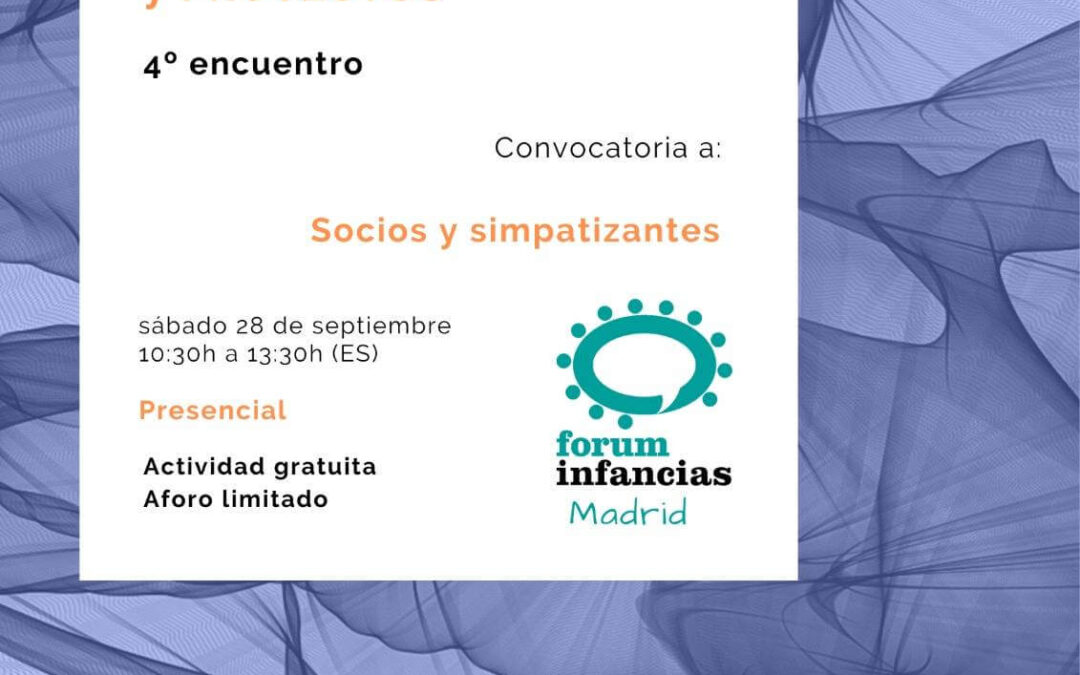 4º Encuentro del Fórum. Enlazando saberes y proyectos.