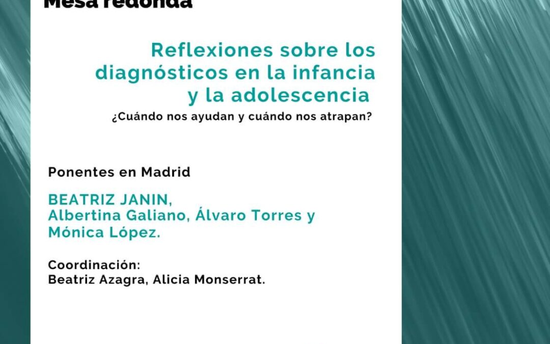 IV Jornada del Fórum. Reflexiones sobre los diagnósticos en la infancia y en la adolescencia.